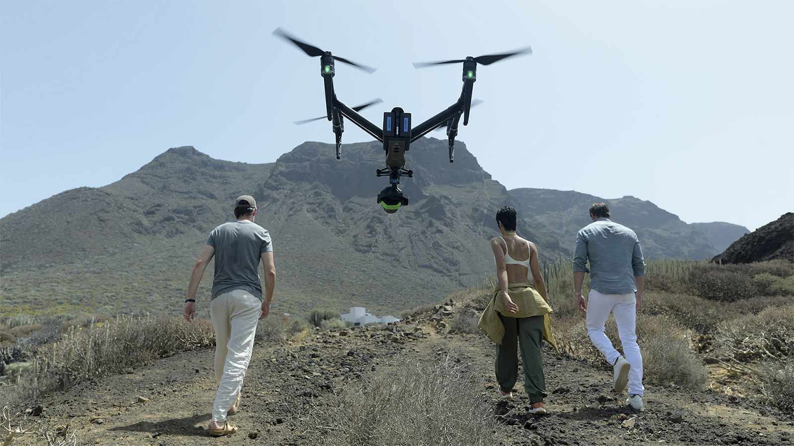 Grabar con drones en el cine