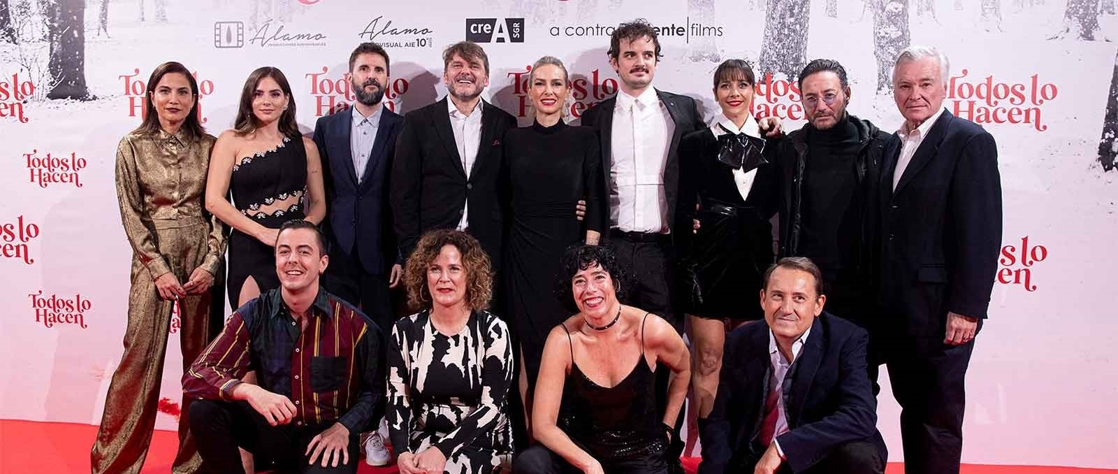 ‘Todos lo hacen’ celebra su preestreno en los cines Capitol de Madrid