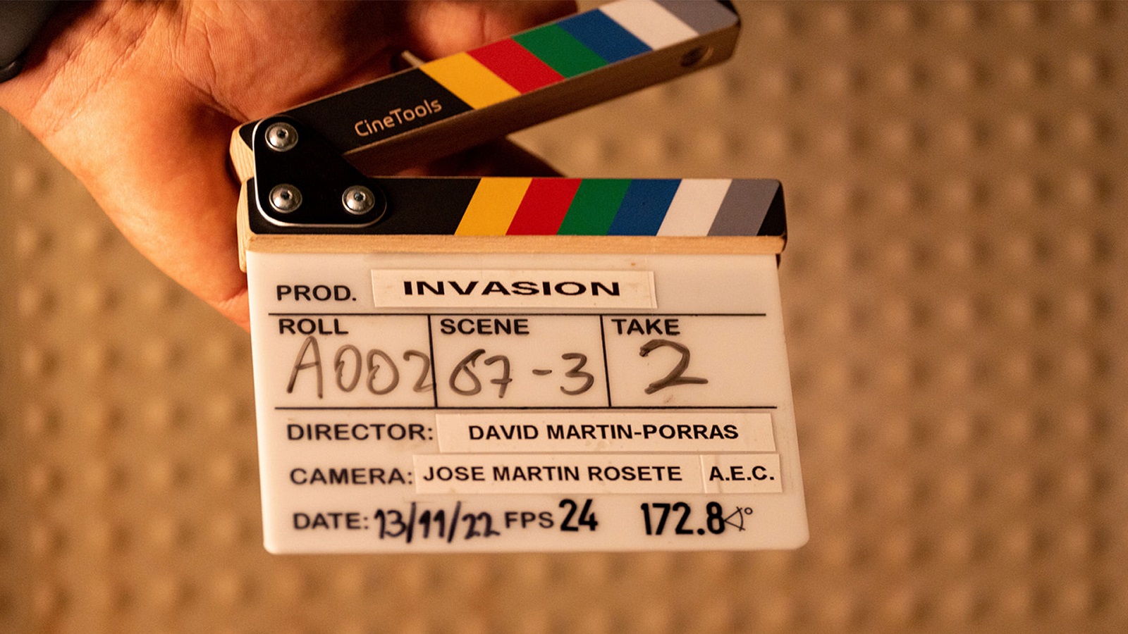Rodaje película "Invasión"