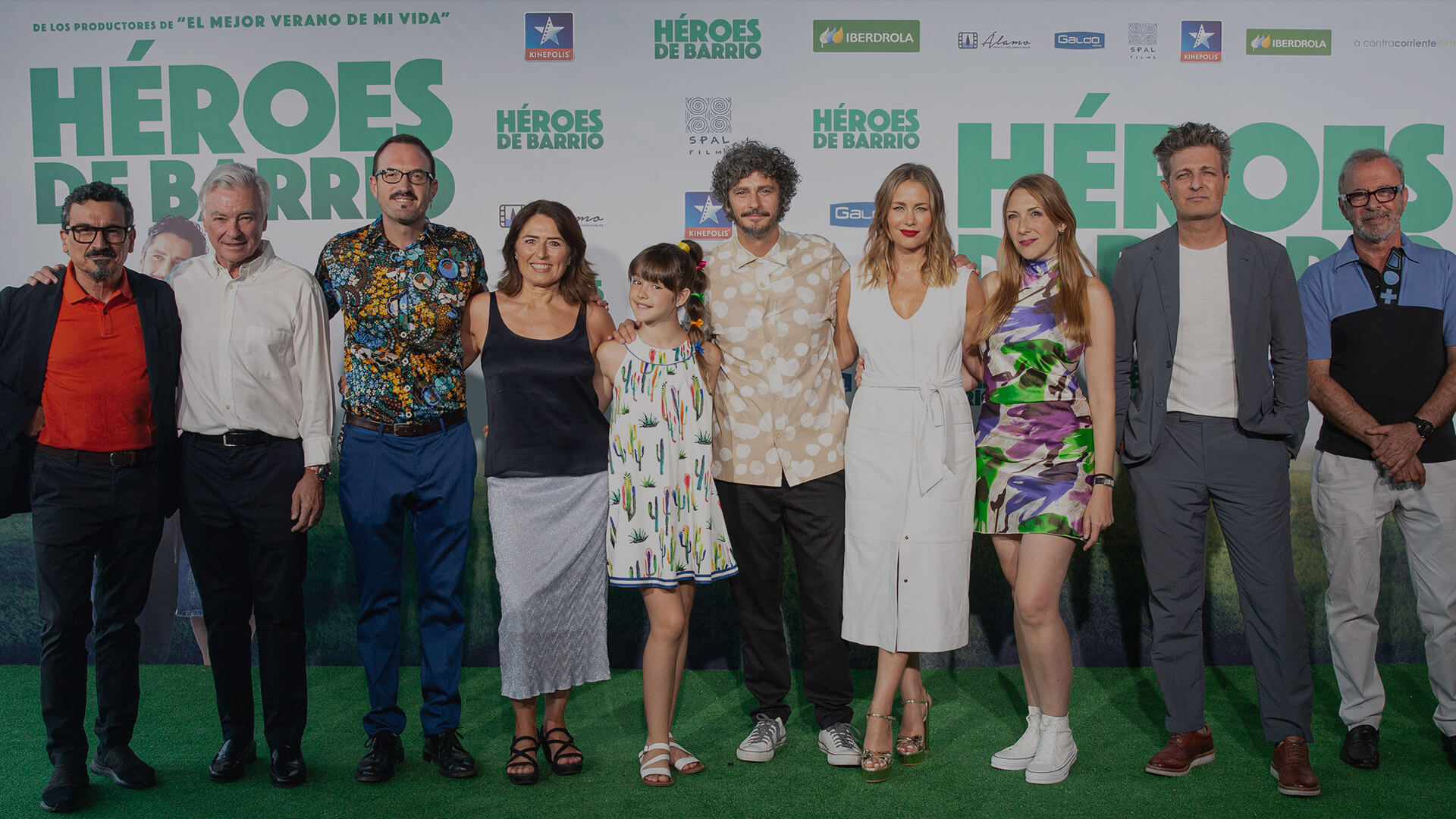 Preestreno de ‘Héroes de barrio’ en Sevilla y Madrid