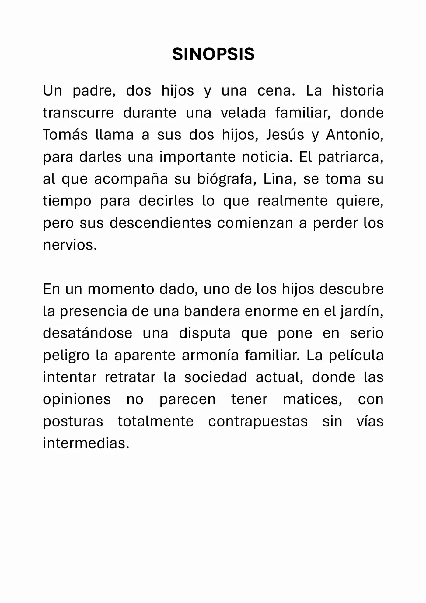 Página 3 del dossier