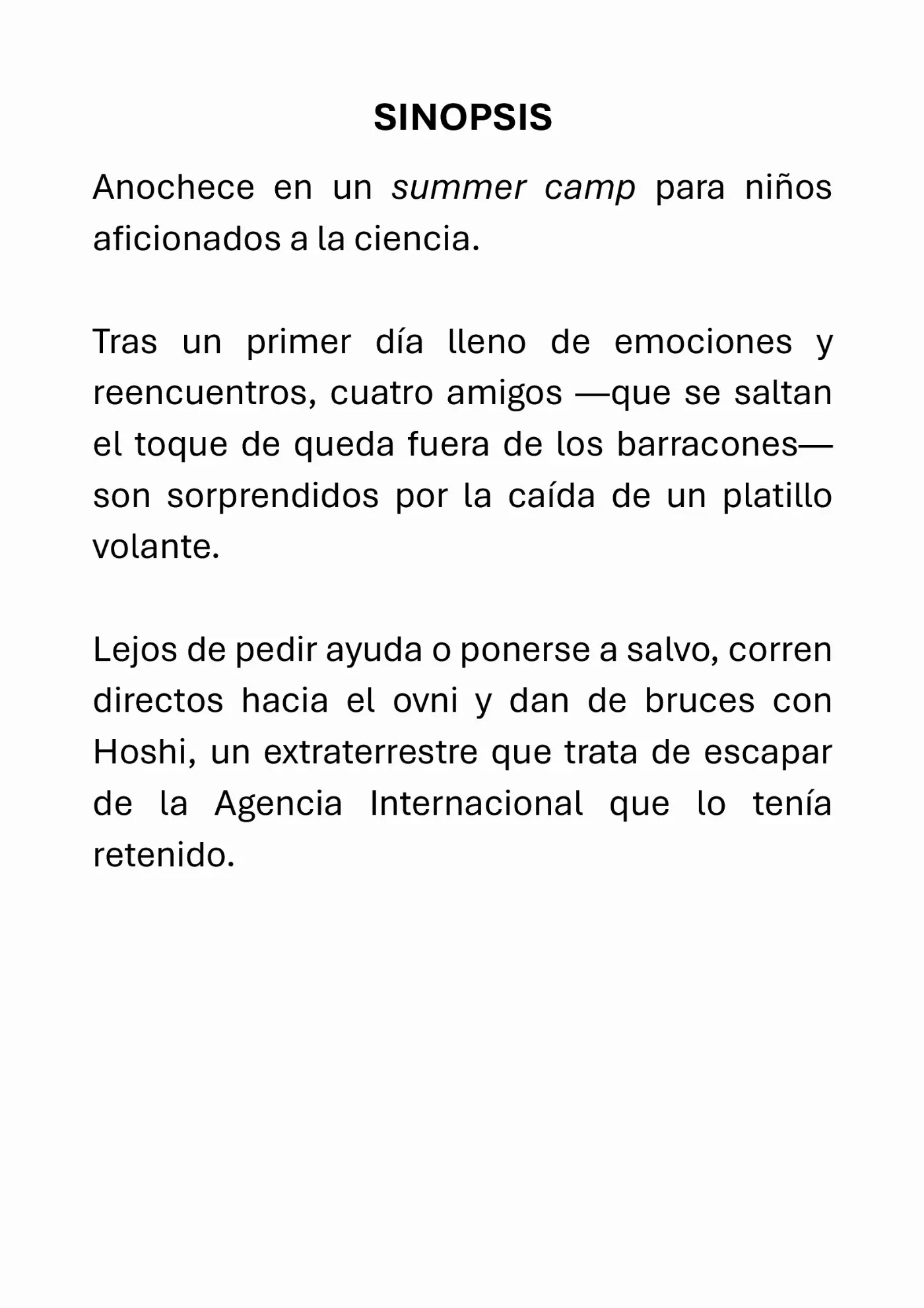 Página 3 del dossier