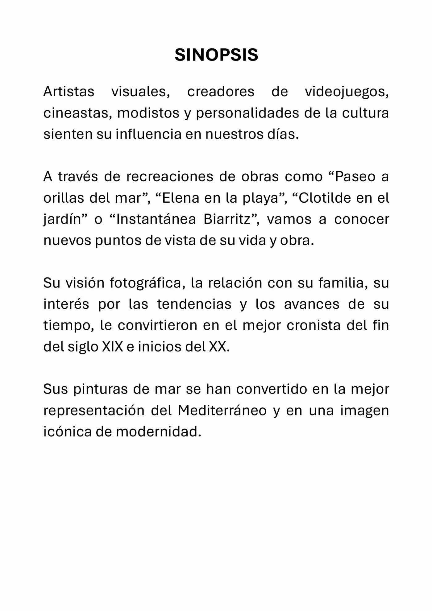 Página 3 del dossier