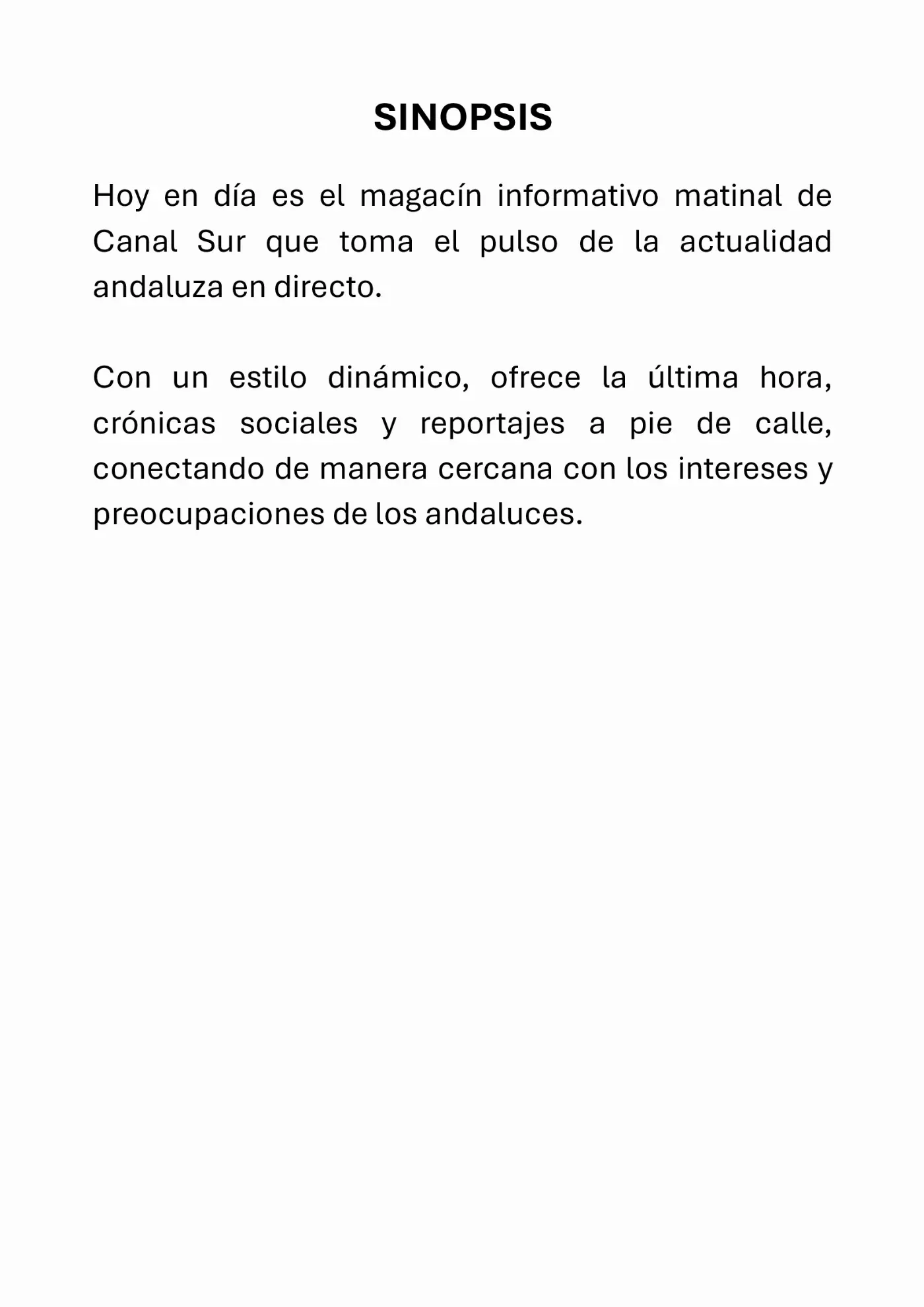 Página 2 del dossier