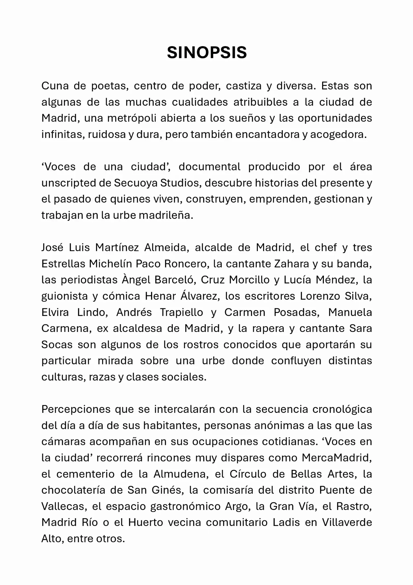 Página 3 del dossier