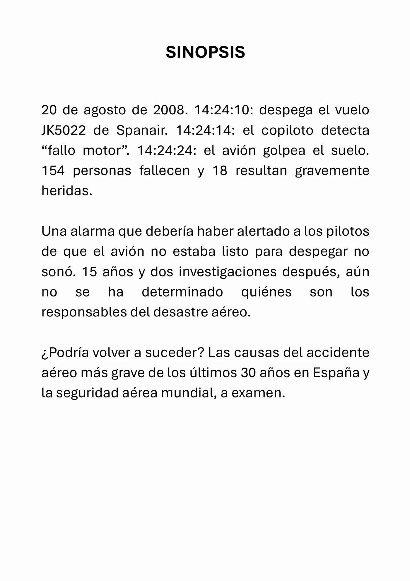 Página 3 del dossier