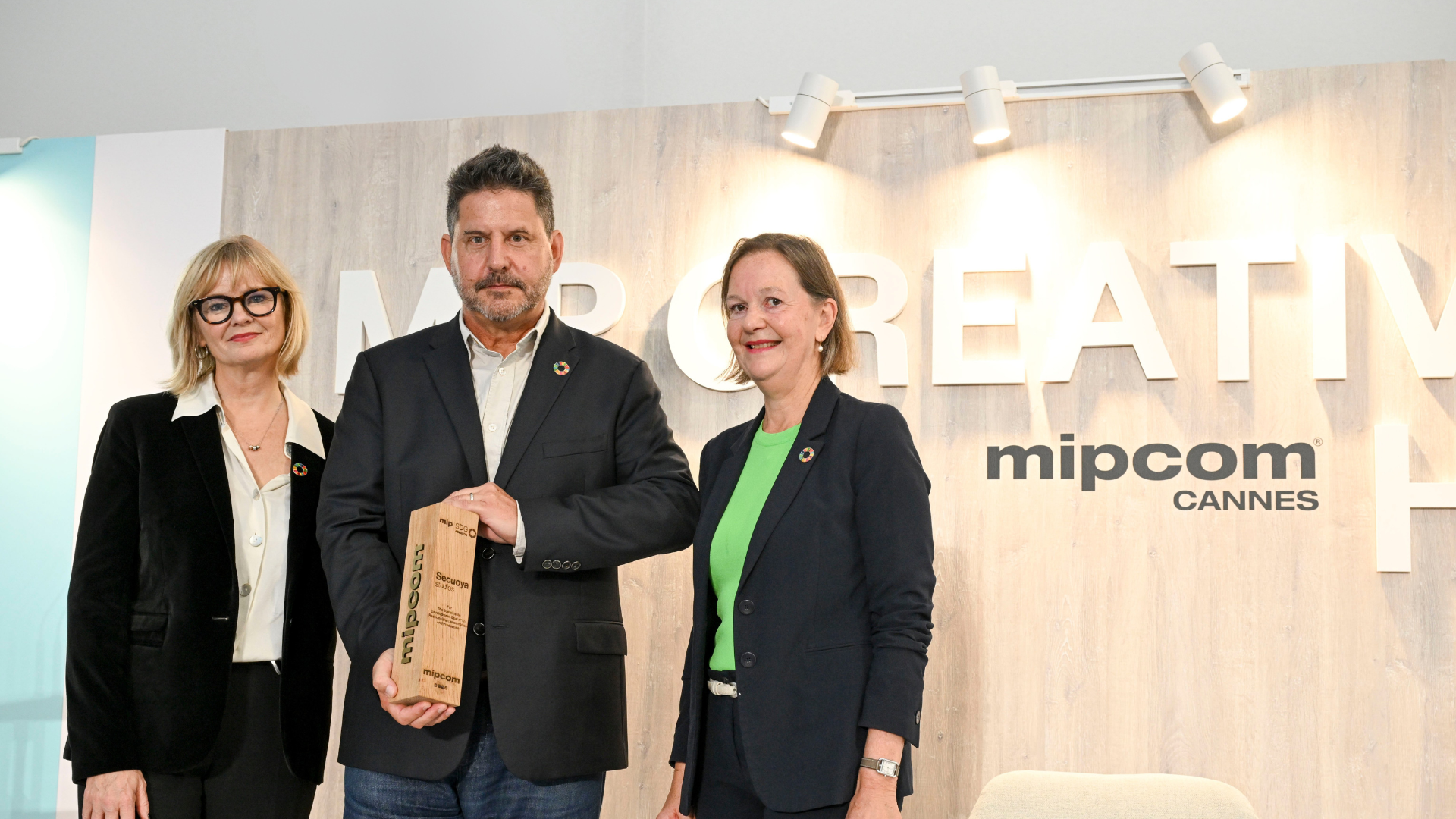 Secuoya Studios, primera empresa española en recibir el SDG Award en MIPCOM Cannes