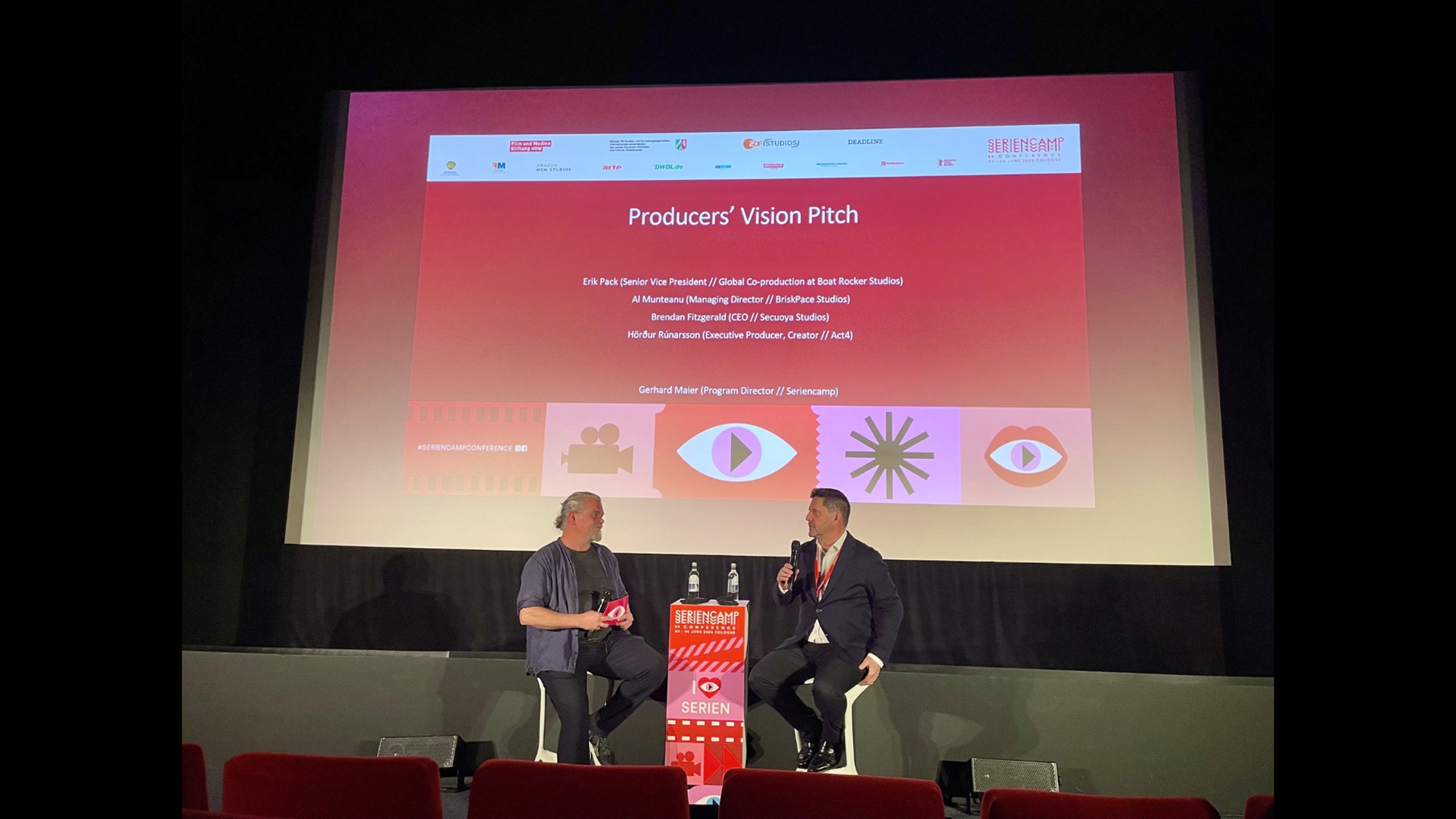 Brendan Fitzgerald participa en Seriencamp Conference 2025